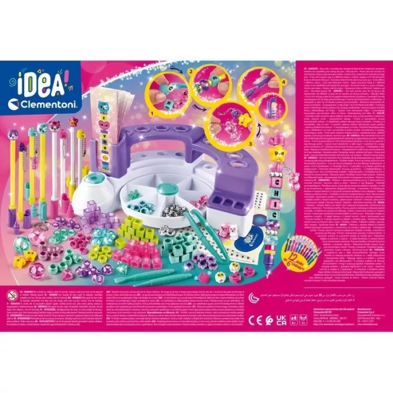 Clementoni Idea Art – Šratinukų gamykla su žinute