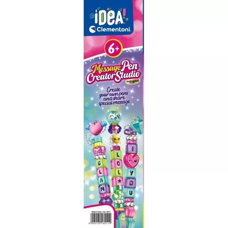 Clementoni Idea Art – Šratinukų gamykla su žinute