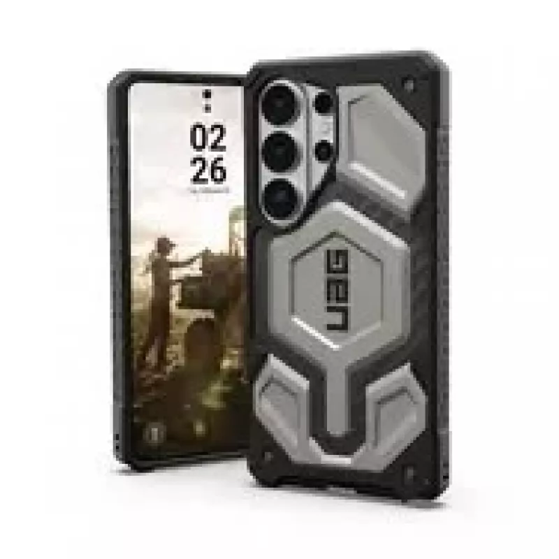 UAG Urban Armor Gear Monarch Pro Dėklas su Magnetiniu Moduliu, Samsung Galaxy S26 Ultra, titano spalva, 214513113636