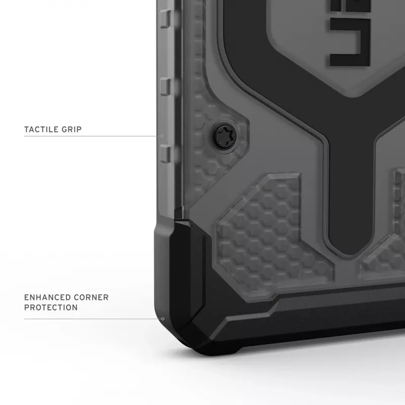 UAG Urban Armor Gear Pathfinder Dėklas su Magnetiniu Moduliu | Samsung Galaxy S26 | pelenų pilkas permatomas / juodas | 214528113140