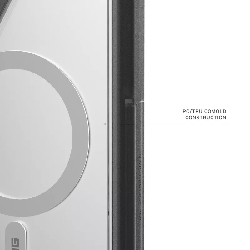 UAG Urban Armor Gear Trooper Dėklas su Magnetiniu Moduliu | Samsung Galaxy S26 Ultra | permatomas/pelenų (pilkas) | 214516114G31