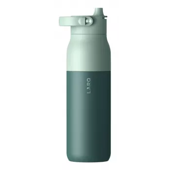 LARQ PureVis 2 savaime išsivalantis nerūdijančio plieno vandens butelis 680 ml, žalias