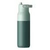LARQ PureVis 2 savaime išsivalantis nerūdijančio plieno vandens butelis 680 ml, žalias