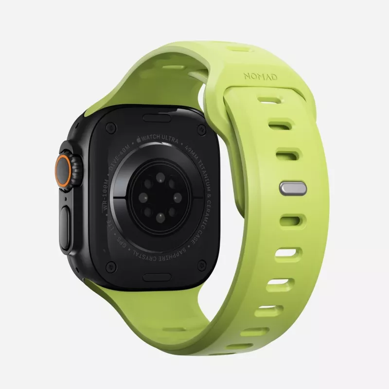 NOMAD Tempo Band – dirželis, skirtas Apple Watch 49 mm, iš FKM (lumen)