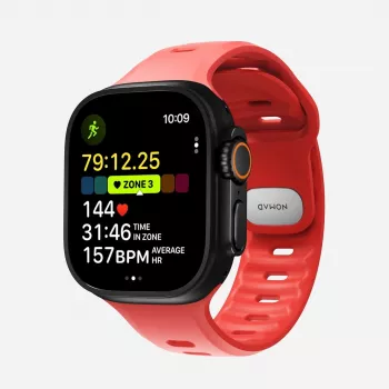 NOMAD Tempo Band – dirželis, skirtas Apple Watch 49 mm, iš FKM (crush)