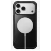 Dėklas „Nomad Rugged Leather Case“, skirtas iPhone 17 Pro Max, oda + TPU + PC, tinka 17,5 cm (6,9 col.) ekranui, juoda