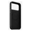 Dėklas „Nomad Rugged Leather Case“, skirtas iPhone 17 Pro Max, oda + TPU + PC, tinka 17,5 cm (6,9 col.) ekranui, juoda
