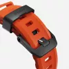 NOMAD Rocky Point Band, skirta Apple Watch 46/49 mm, FKM ir titanas, Magma/Black Hardware