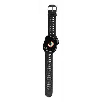 Decoded Silicone Ares O Band – Silikoninis dirželis Apple Watch 40/42 mm (juodas)
