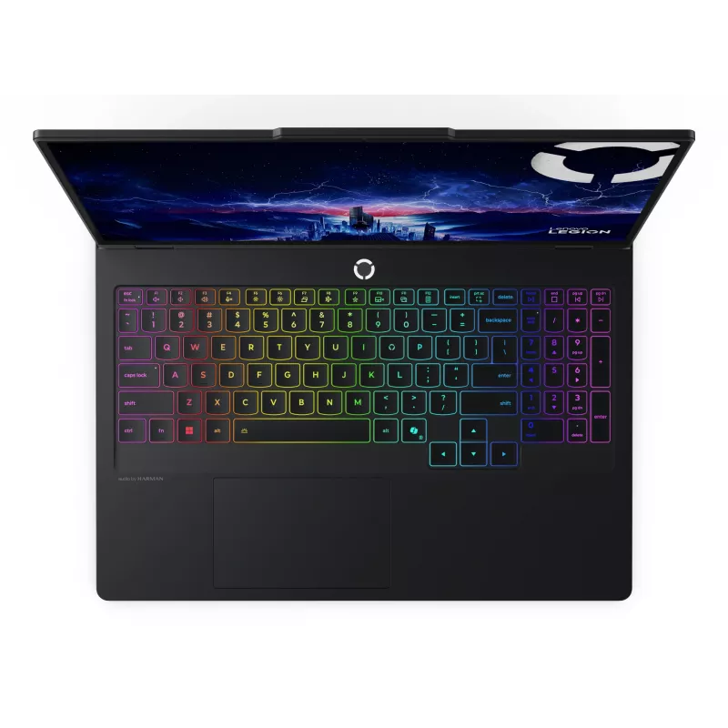 Nešiojamas kompiuteris Lenovo Legion Pro 5 16IAX10, 40.6 cm (16 inch) WQXGA, Intel Core Ultra 7 255HX, 32 GB DDR5, 1 TB SSD, NVIDIA GeForce RTX 5070, Wi-Fi 7, Windows 11 Home, juodas