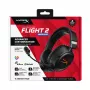 Belaidės žaidimų ausinės HyperX Cloud Flight 2 — uždengiančios ausis, juodos