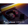 Belaidės žaidimų ausinės HyperX Cloud Flight 2 — uždengiančios ausis, juodos