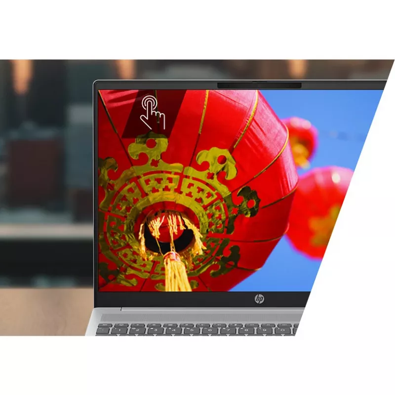 HP OmniBook 5 16-bc1002na AMD Ryzen™ 5 8540U nešiojamas kompiuteris 40,6 cm (16 colių) liečiamas ekranas 2K 8 GB LPDDR5-SDRAM 512 GB SSD Wi-Fi 6 (802.11ax) Windows 11 Home sidabrinis