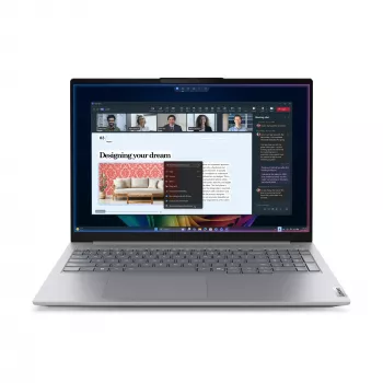 Nešiojamas kompiuteris Lenovo ThinkBook 16 G9 IPL Copilot+ PC Intel Core Ultra 7 355 40,6 cm (16 colių) WUXGA 32 GB DDR5-SDRAM 1 TB SSD Wi-Fi 7 (802.11be) Windows 11 Pro Pilka