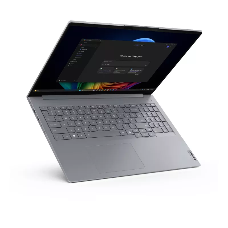 Nešiojamas kompiuteris Lenovo ThinkBook 16 G9 IPL Copilot+ PC Intel Core Ultra 7 355 40,6 cm (16 colių) WUXGA 32 GB DDR5-SDRAM 1 TB SSD Wi-Fi 7 (802.11be) Windows 11 Pro Pilka
