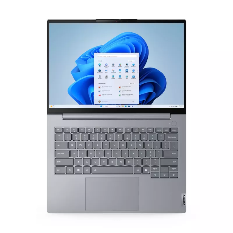 Nešiojamas kompiuteris Lenovo ThinkBook 14 G8 IAL — Intel Core Ultra 9 185H, 14 colių WUXGA, 16 GB DDR5, 512 GB SSD, Intel Arc, Windows 11 Pro, pilka