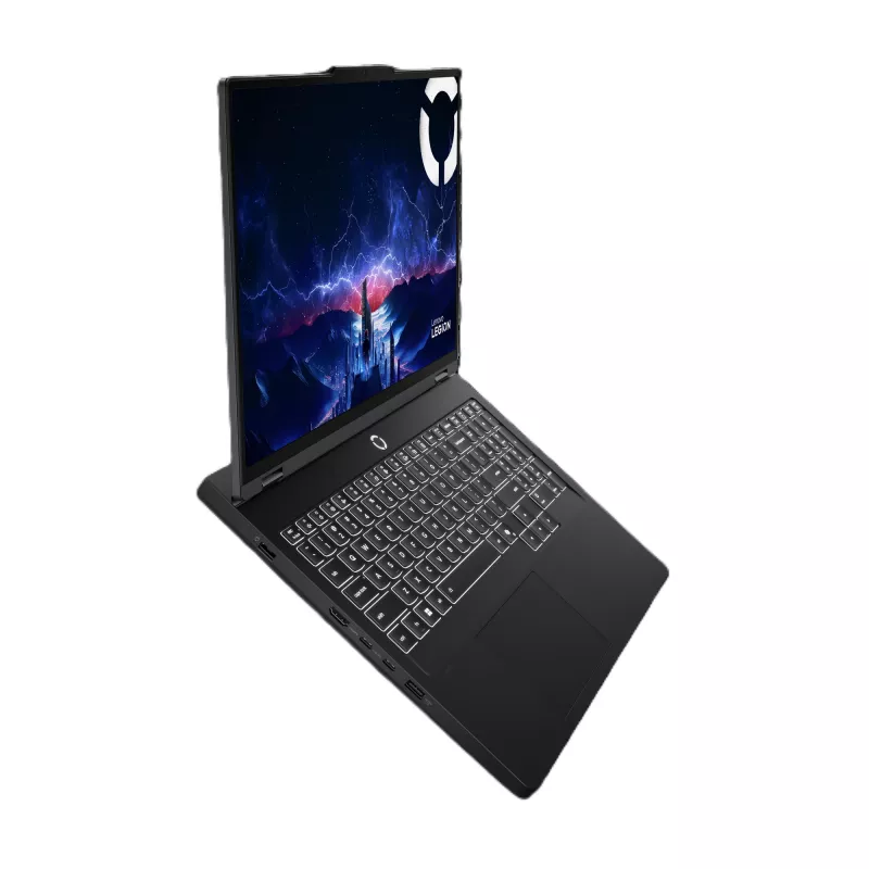 Nešiojamas kompiuteris Lenovo Legion Pro 5 16IAX10H Intel Core Ultra 9 275HX 40,6 cm (16 colių) WQXGA 32 GB DDR5-SDRAM 1 TB SSD NVIDIA GeForce RTX 5070 Ti Wi-Fi 6 (802.11ax) Windows 11 Home Juodas
