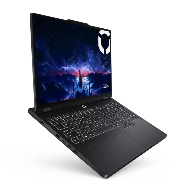 Nešiojamas kompiuteris Lenovo Legion Pro 5 16IAX10H Intel Core Ultra 9 275HX 40,6 cm (16 colių) WQXGA 32 GB DDR5-SDRAM 1 TB SSD NVIDIA GeForce RTX 5070 Ti Wi-Fi 6 (802.11ax) Windows 11 Home Juodas