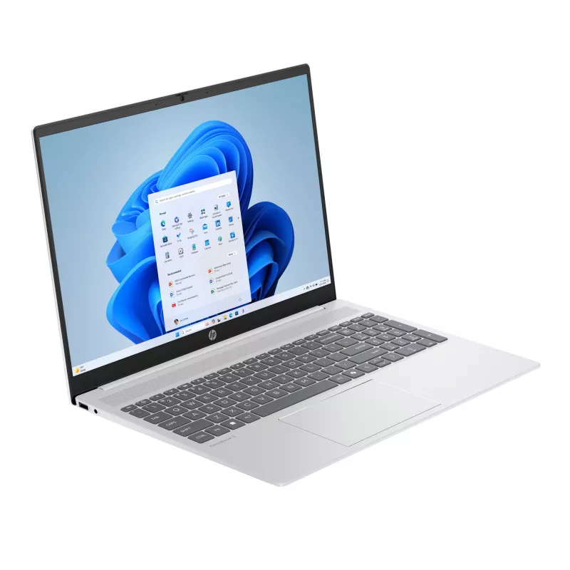 HP OmniBook 5 16-ba1005na 40,6 cm (16 colių) 2K nešiojamas kompiuteris – Intel® Core™ i3-1315U, 8 GB LPDDR5, 512 GB SSD, Wi-Fi 6, Windows 11 Home, sidabrinis