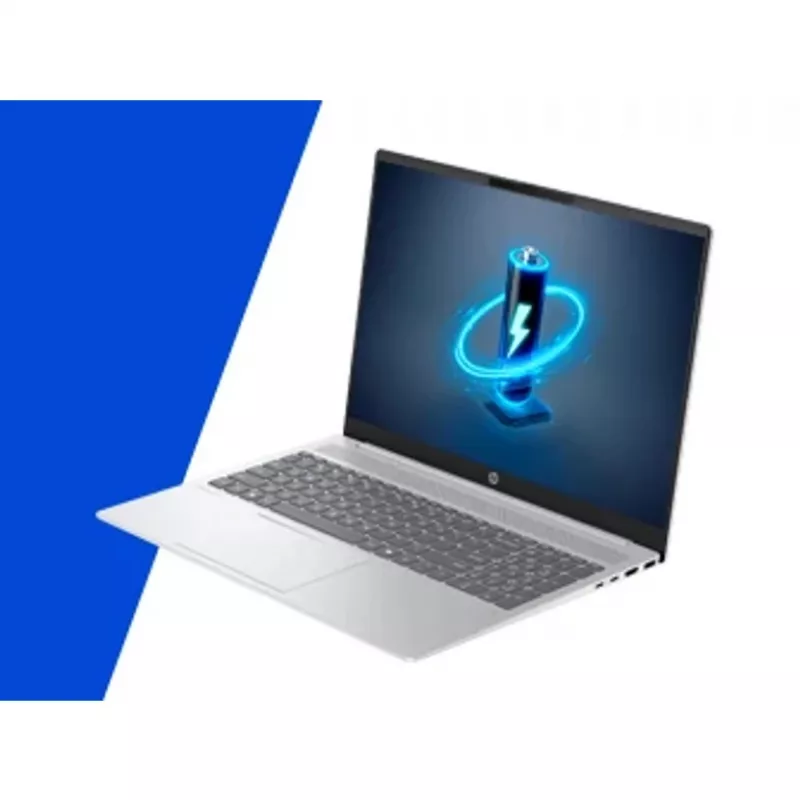 HP OmniBook 5 16-ba1005na 40,6 cm (16 colių) 2K nešiojamas kompiuteris – Intel® Core™ i3-1315U, 8 GB LPDDR5, 512 GB SSD, Wi-Fi 6, Windows 11 Home, sidabrinis
