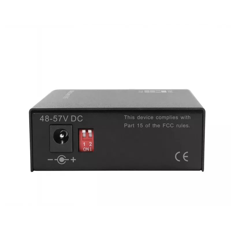 LevelOne GVT-2012 RJ45 į SFP gigabitinio ryšio keitiklis su PoE PSE