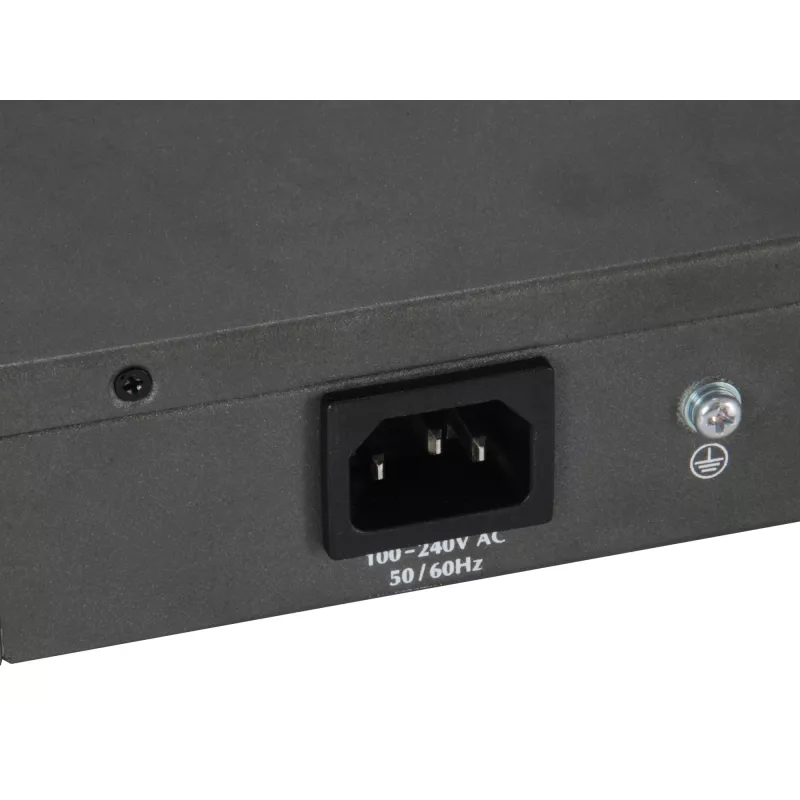 LevelOne GTP-5271 52 prievadų L3 Lite valdomas Gigabit PoE jungiklis, 4 x 10GbE SFP+, 48 PoE išėjimai, 400W PoE galios biudžetas