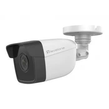 LevelOne GEMINI fiksuoto vaizdo IP kamera, 2 MP, H.265, 802.3af PoE, IR šviesos diodai, vidaus/lauko