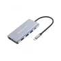 Conceptronic DONN20G 10-in-1 USB 3.2 Gen 1 Dockingo stotelė, HDMI, VGA, USB-A 5Gbps, USB-C 5Gbps, SD, TF/MicroSD, Garsas, GbE LAN, 100W USB PD
