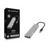Conceptronic DONN02G USB-C dokas / prievadų replikatorius USB 3.2 Gen 1 (3.1 Gen 1) Type-C, aliuminis