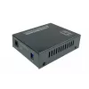 LevelOne GVT-2014 RJ45 į SC Gigabitinis medijos keitiklis, PoE PSE, vienmodis šviesolaidis, 20 km
