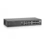 LevelOne 16 prievadų Gigabit jungiklis, Gigabit Ethernet (10/100/1000), Full duplex, montuojamas į stelažą