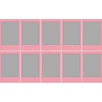 Fujifilm Instax Mini Pink Lemonade momentinė juosta 10 vnt 54 x 86 mm