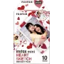 Fujifilm Instax Mini momentinė juostelė 10 vnt 54 x 86 mm Heart Sketch
