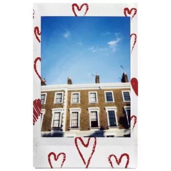 Fujifilm Instax Mini momentinė juostelė 10 vnt 54 x 86 mm Heart Sketch