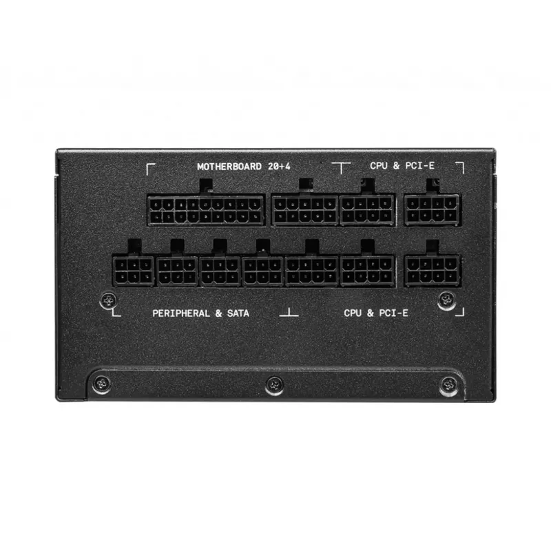 MSI MPG A1000G UK maitinimo blokas '1000W, 80 Plus Gold sertifikuotas, pilnai modulinis, 100% japoniški kondensatoriai, plokšti kabeliai, ATX maitinimo šaltinis, UK maitinimo laidas, juodos spalvos, palaiko naujausius GPU'