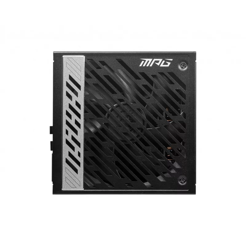 MSI MPG A1000G UK maitinimo blokas '1000W, 80 Plus Gold sertifikuotas, pilnai modulinis, 100% japoniški kondensatoriai, plokšti kabeliai, ATX maitinimo šaltinis, UK maitinimo laidas, juodos spalvos, palaiko naujausius GPU'