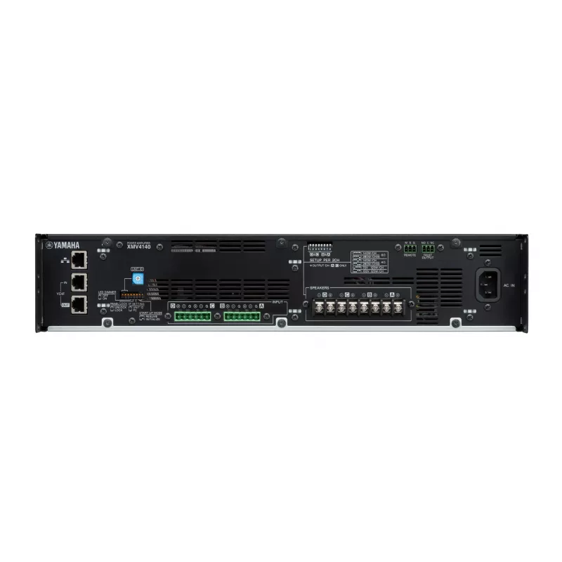 Yamaha XMV4140 garso stiprintuvas pasirodymams/scenai Juoda, Pilka