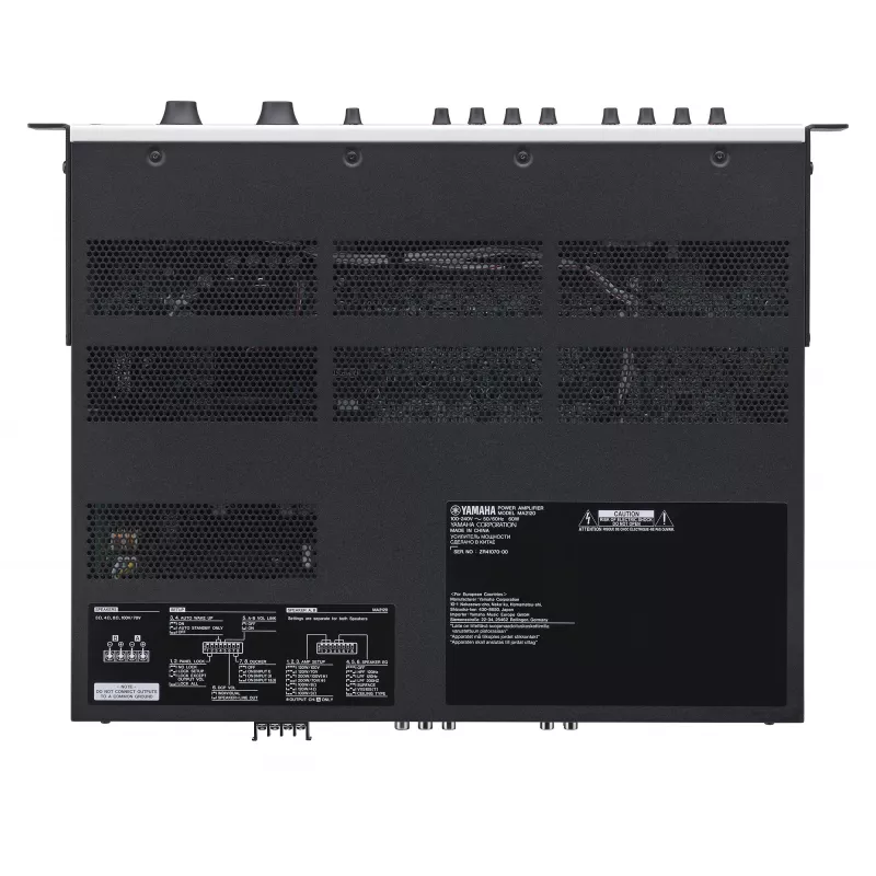 Yamaha MA2120 garso stiprintuvas Juodas, Pilkas