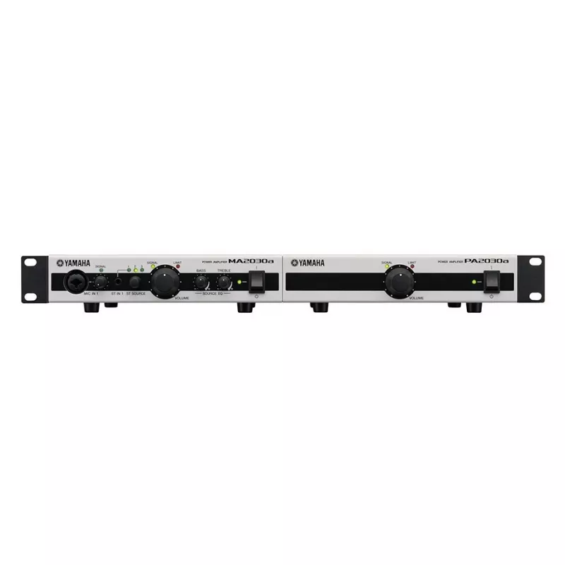Yamaha MA2030A stiprintuvas 2.0 kanalų PA sistemai Juodas