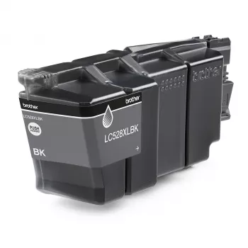 Brother LC528XLBK kasetė su rašalu 1 vnt. Originali itin didelės išeigos juoda