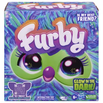 Interaktyvus žaislas HASBRO Furby Aurora Furbealis – besikeičiančios akių spalvos, interaktyvus augintinis