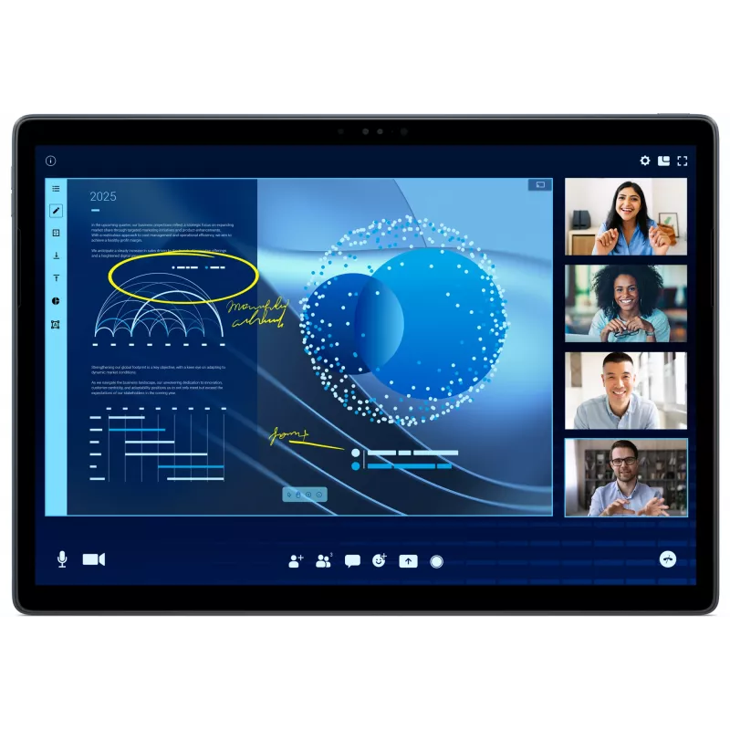 DELL Latitude 7350 Detachable Intel Core Ultra 7 164U nešiojamas planšetinis kompiuteris (2-in-1) 33 cm (13 colių) liečiamas ekranas 3K 16 GB LPDDR5x-SDRAM 512 GB SSD Wi-Fi 7 (802.11be) Windows 11 Pro Nordic Black