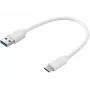 Sandberg USB-C 3.1 į USB-A 3.0 laidas, 0,2 m, baltas