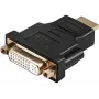 Sandberg Adapter DVI-F - HDMI-M, HDMI, DVI, Juoda