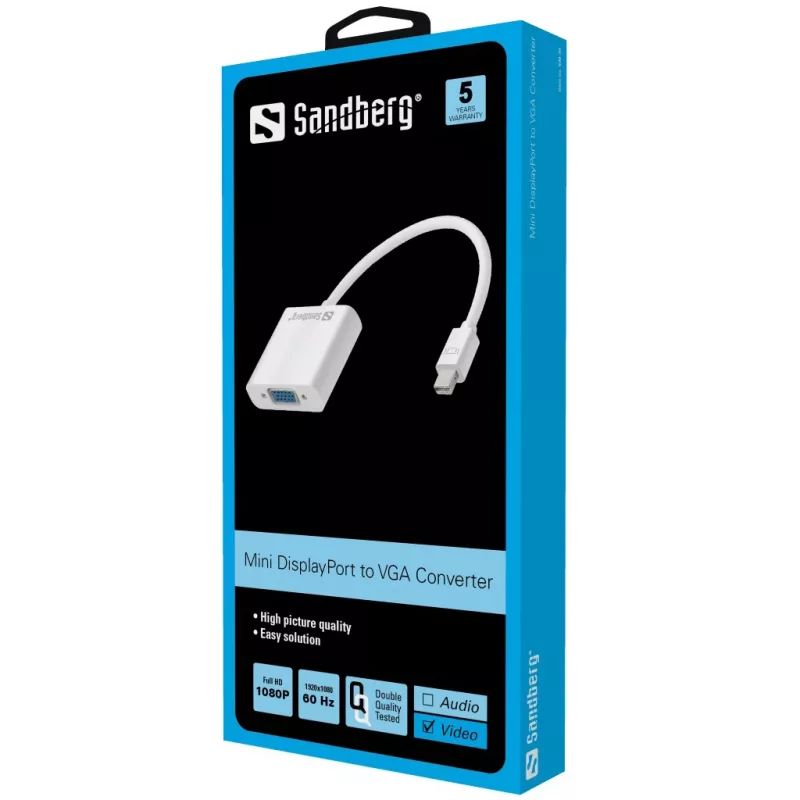 Sandberg Adapter Mini DisplayPort į VGA