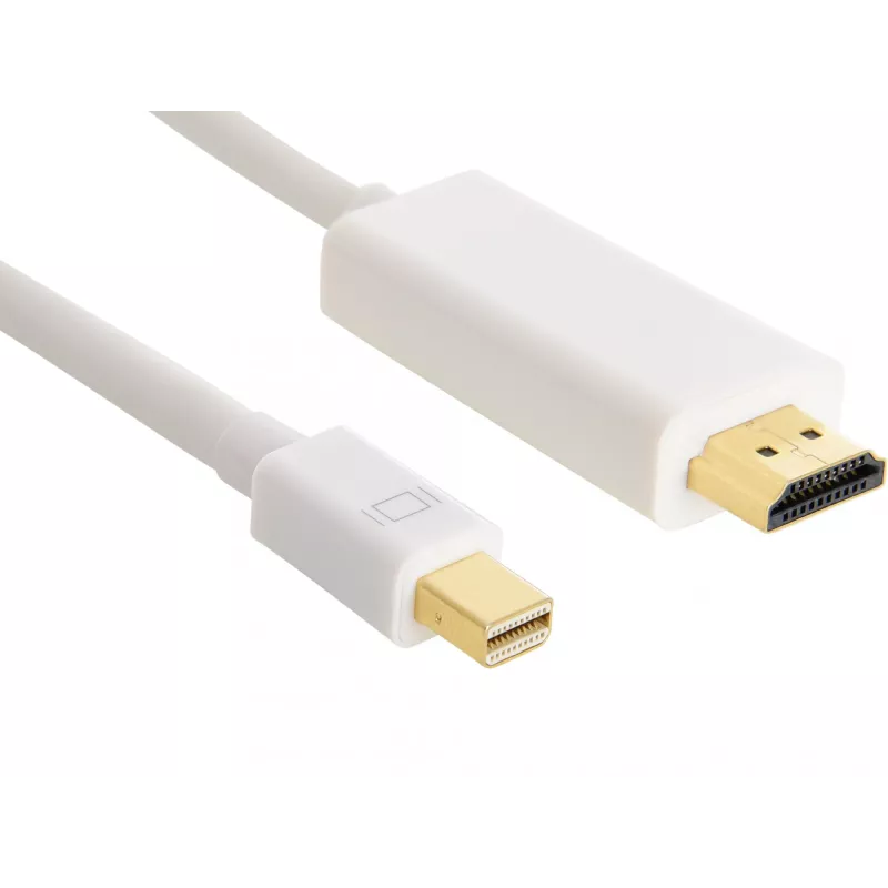 Sandberg kabelis MiniDP>HDMI 1,5 m, baltas