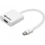Sandberg adapteris MiniDP1.2 į HDMI2.0 4K60, Mini DisplayPort, HDMI, vyriškas, moteriškas, 3840 x 2160 pikseliai, 6 Gbit/s
