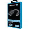 Sandberg Adapteris DP>HDMI+DVI+VGA, 0,19 m, DisplayPort, VGA (D-Sub)+HDMI+DVI, Kištukas, Lizdas, 3840 x 2160 pikseliai