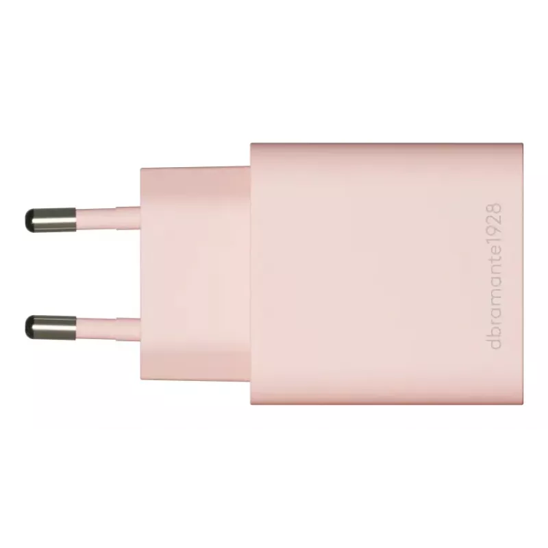 dbramante1928 re-charge - Sieninis įkroviklis EU USB-C 20W + USB-A 18W