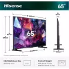 Hisense 65E7S PRO Televizorius 165,1 cm (65 col.) UHD+ Smart TV Wi-Fi Juodas 350 cd/m²